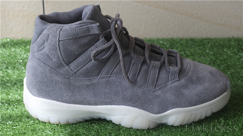 Air Jordan 11 Retro Grey Suede